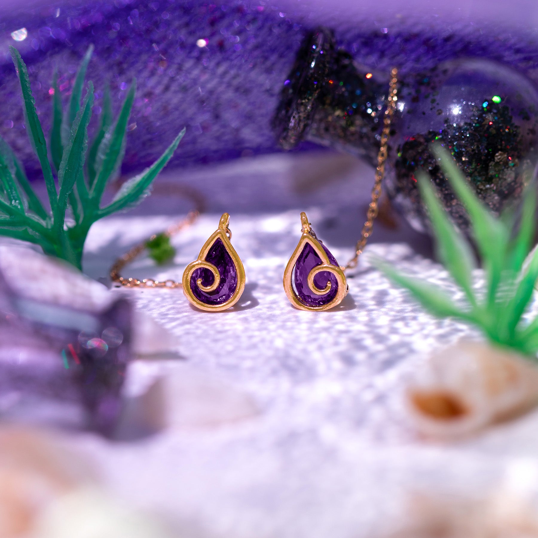 Disney Ursula Threader Earrings