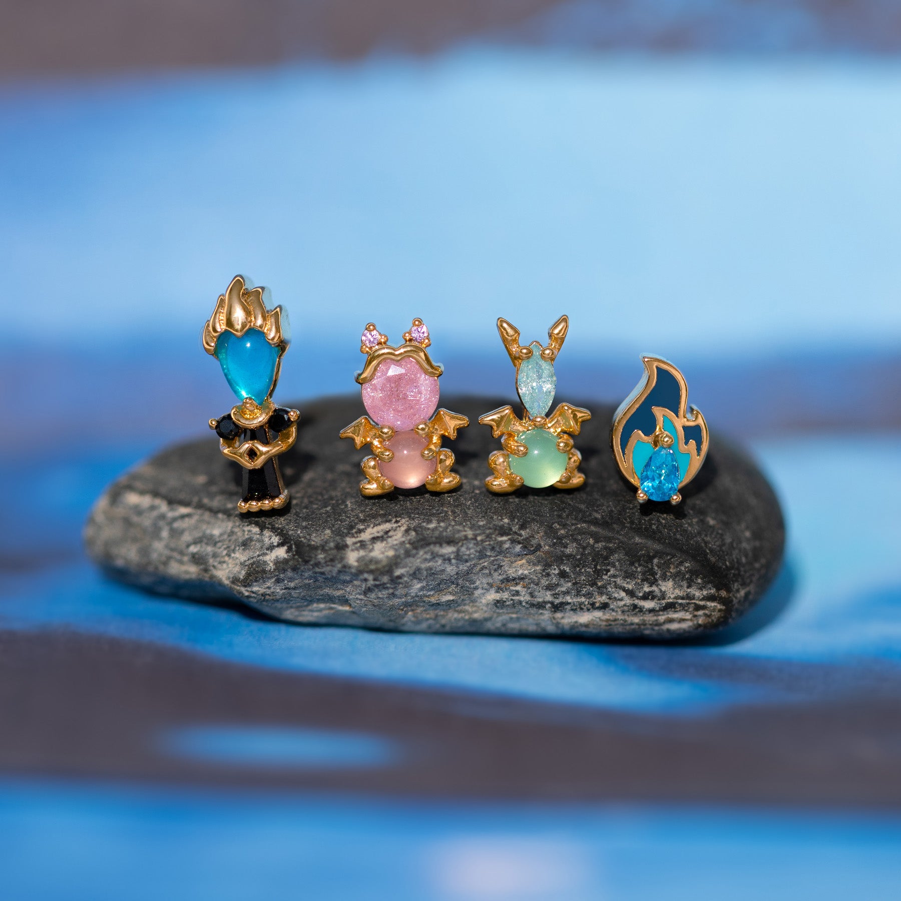 Disney Hercules' Hades Earring Set