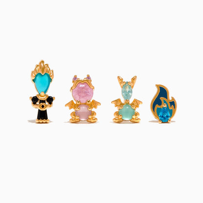 Disney Hercules' Hades Earring Set