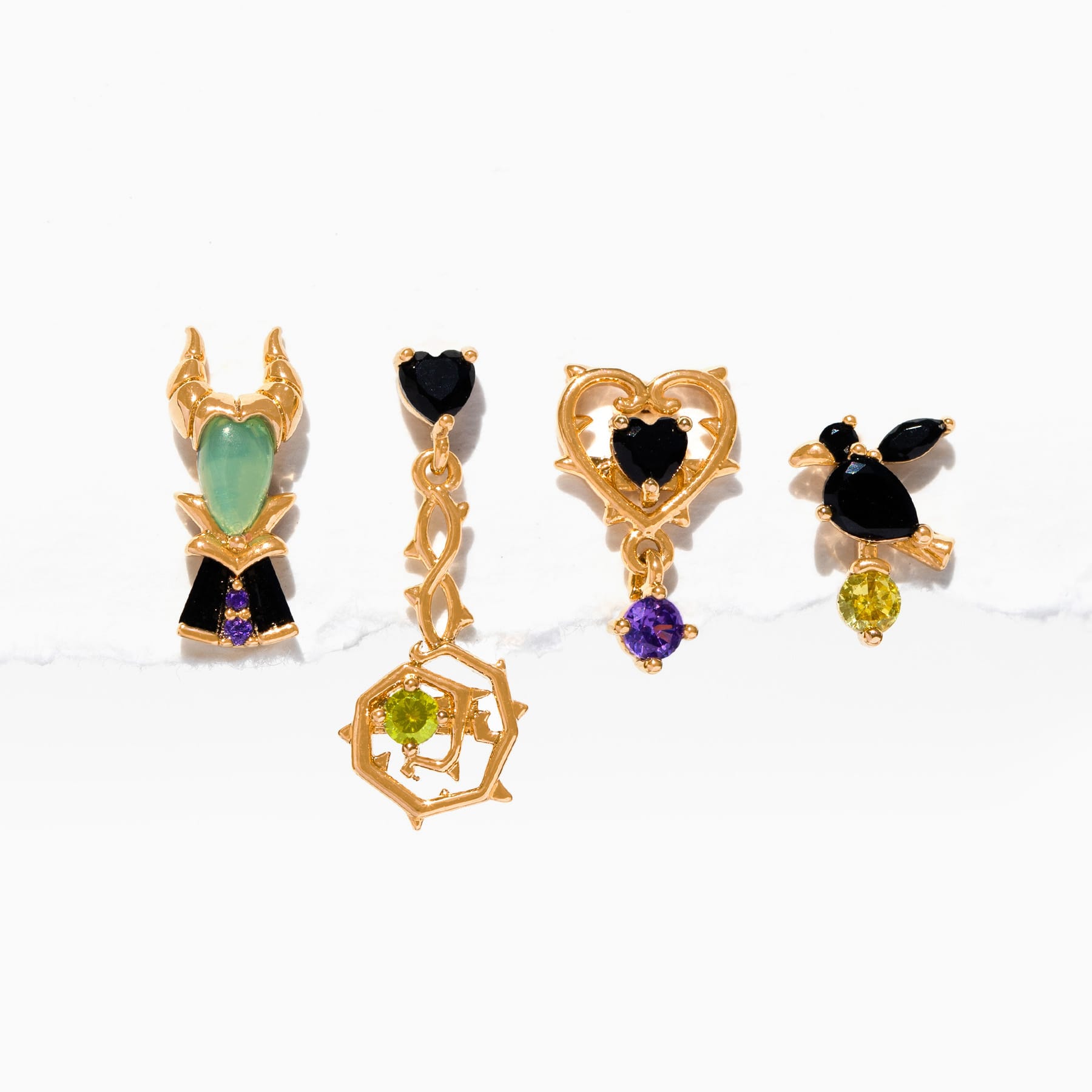 Disney Maleficent Earring Set