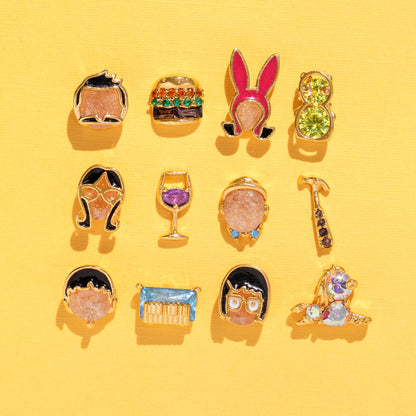 Bob's Burgers Gene & Tina Stud Set