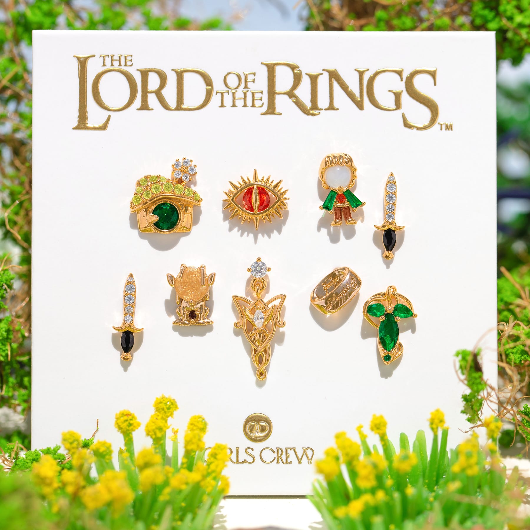 The Lord of the Rings Elven Dangle Earrings