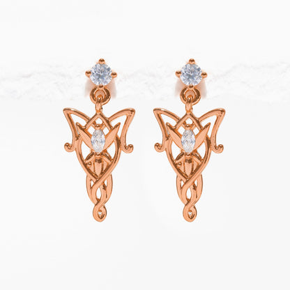 The Lord of the Rings Elven Dangle Earrings