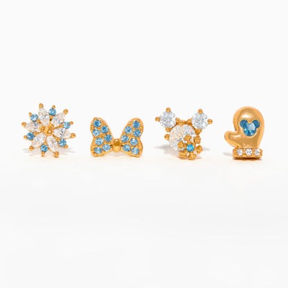 Disney Snow Day Earring Set
