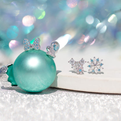 Disney Snow Day Earring Set