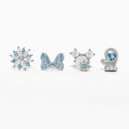 Disney Snow Day Earring Set