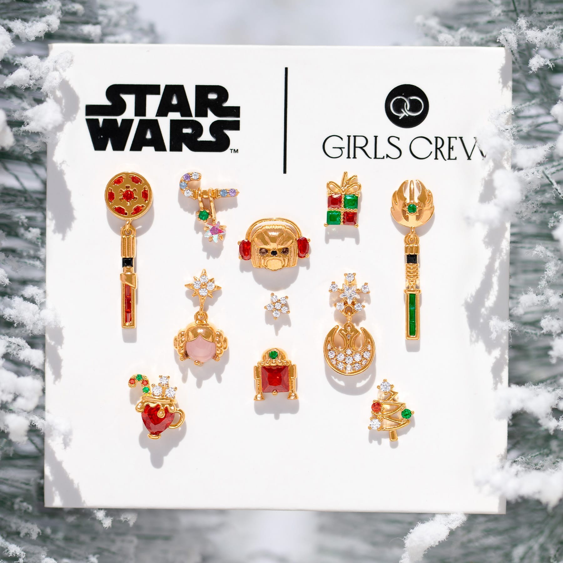 Star Wars™ Imperial Lightsaber Dangle Earrings