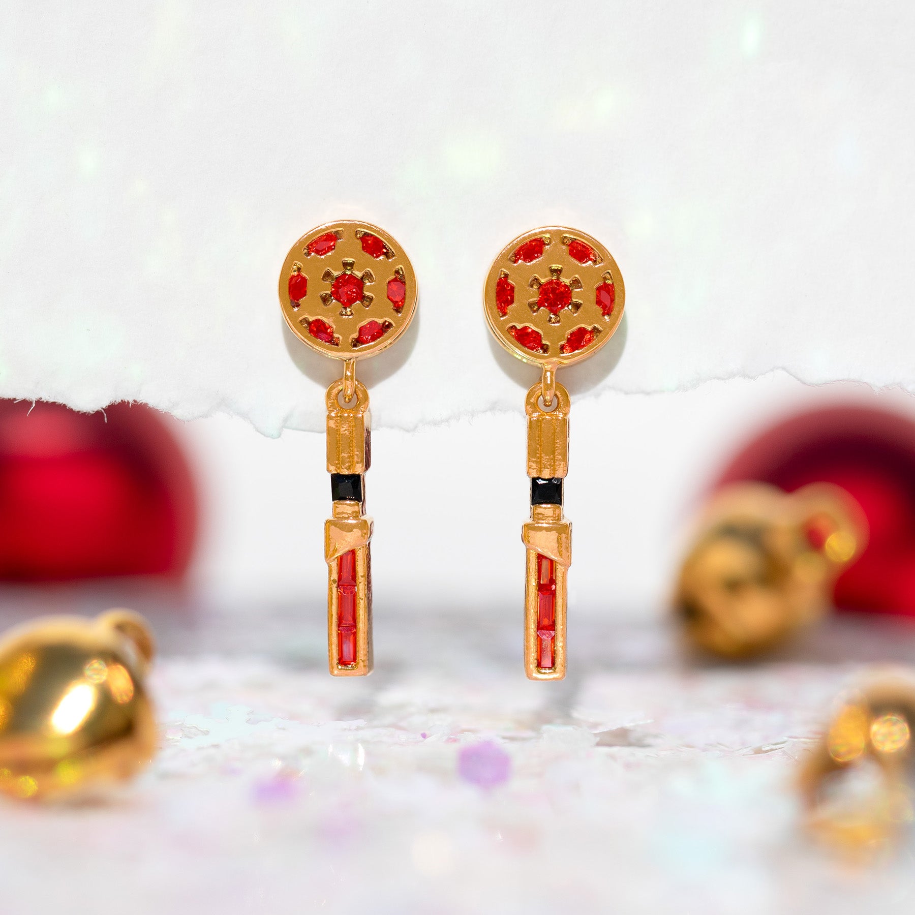 Star Wars™ Imperial Lightsaber Dangle Earrings
