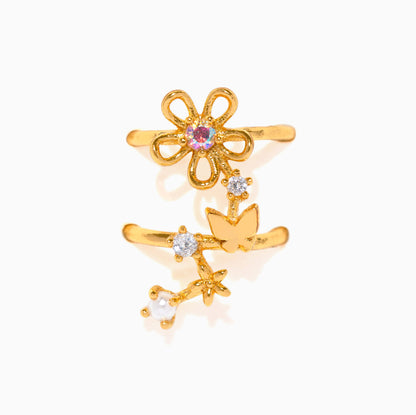 Flower Lane Ear Cuff Crawler