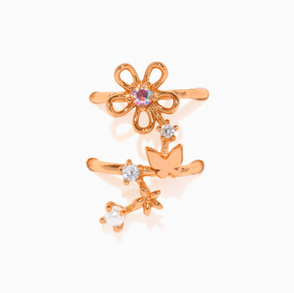 Flower Lane Ear Cuff Crawler