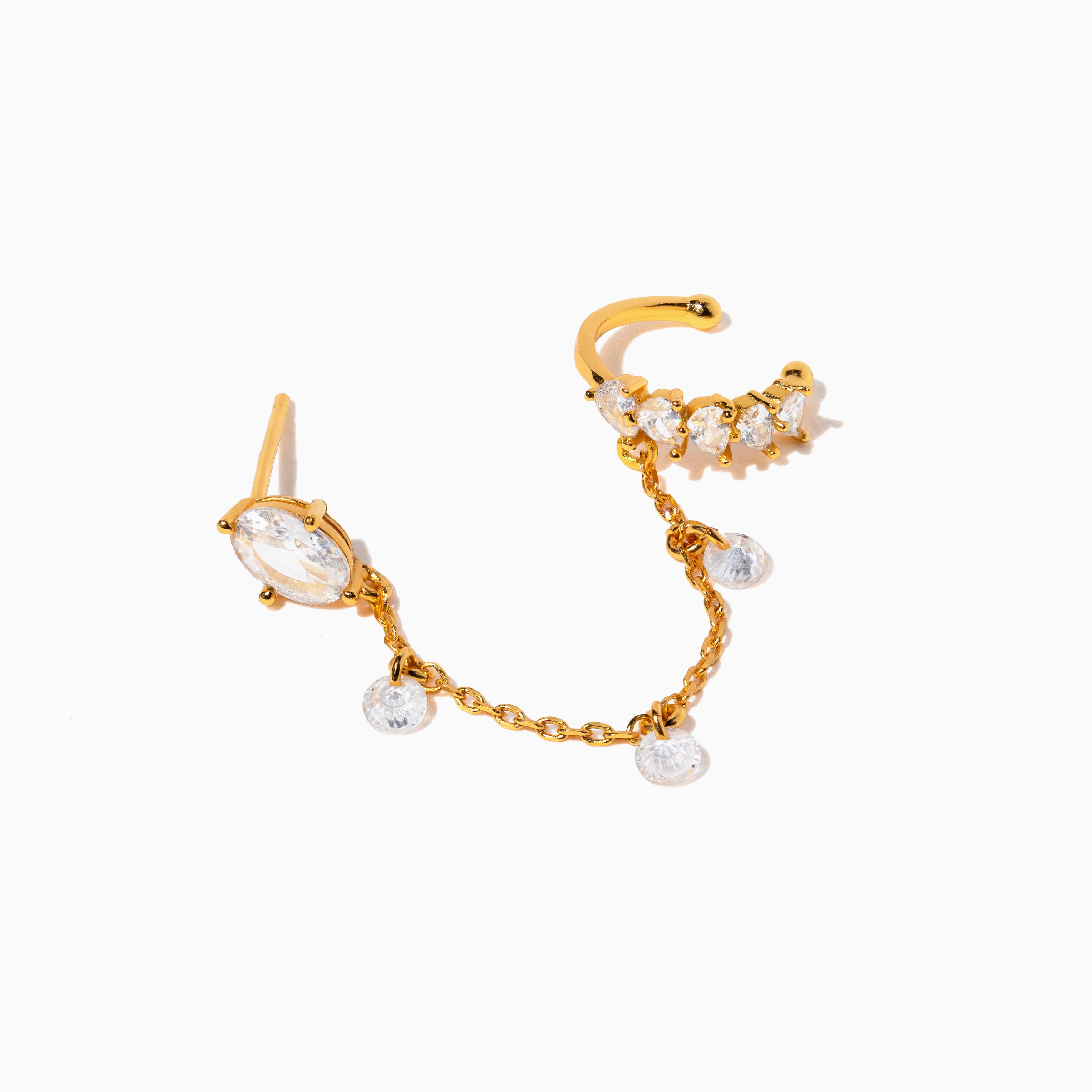 Dew You Ear Cuff + Stud