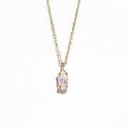 Fine Marquise Shimmer Necklace