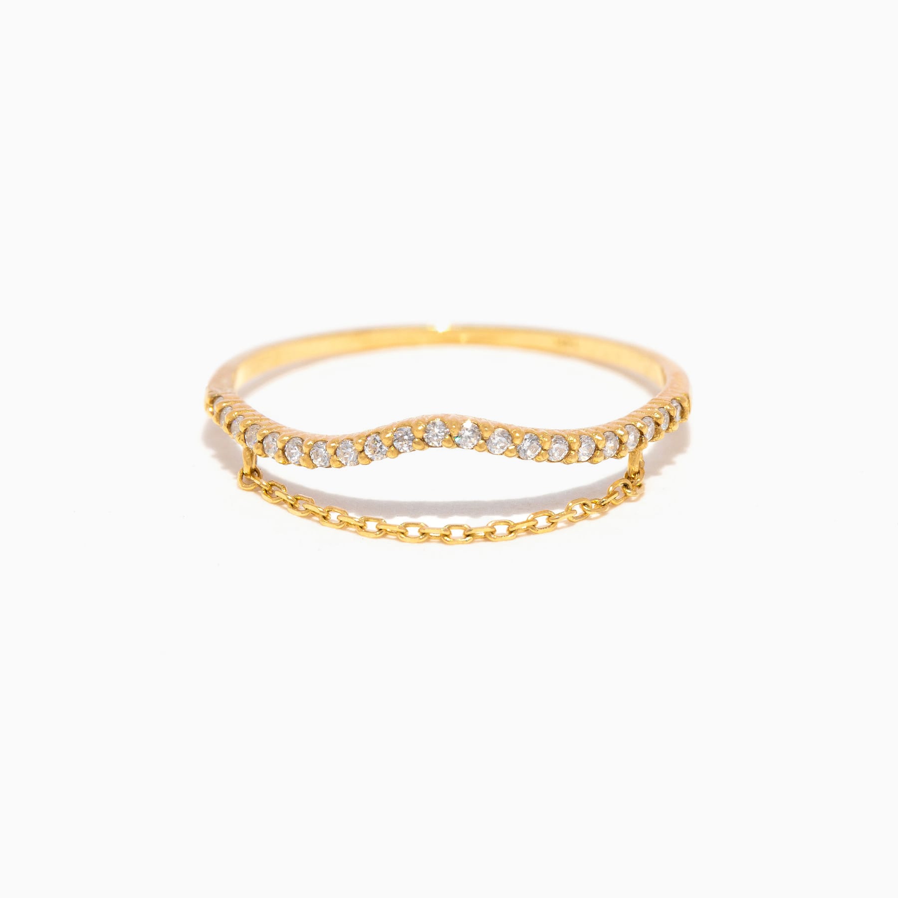 14k Solid Gold Winslet Ring