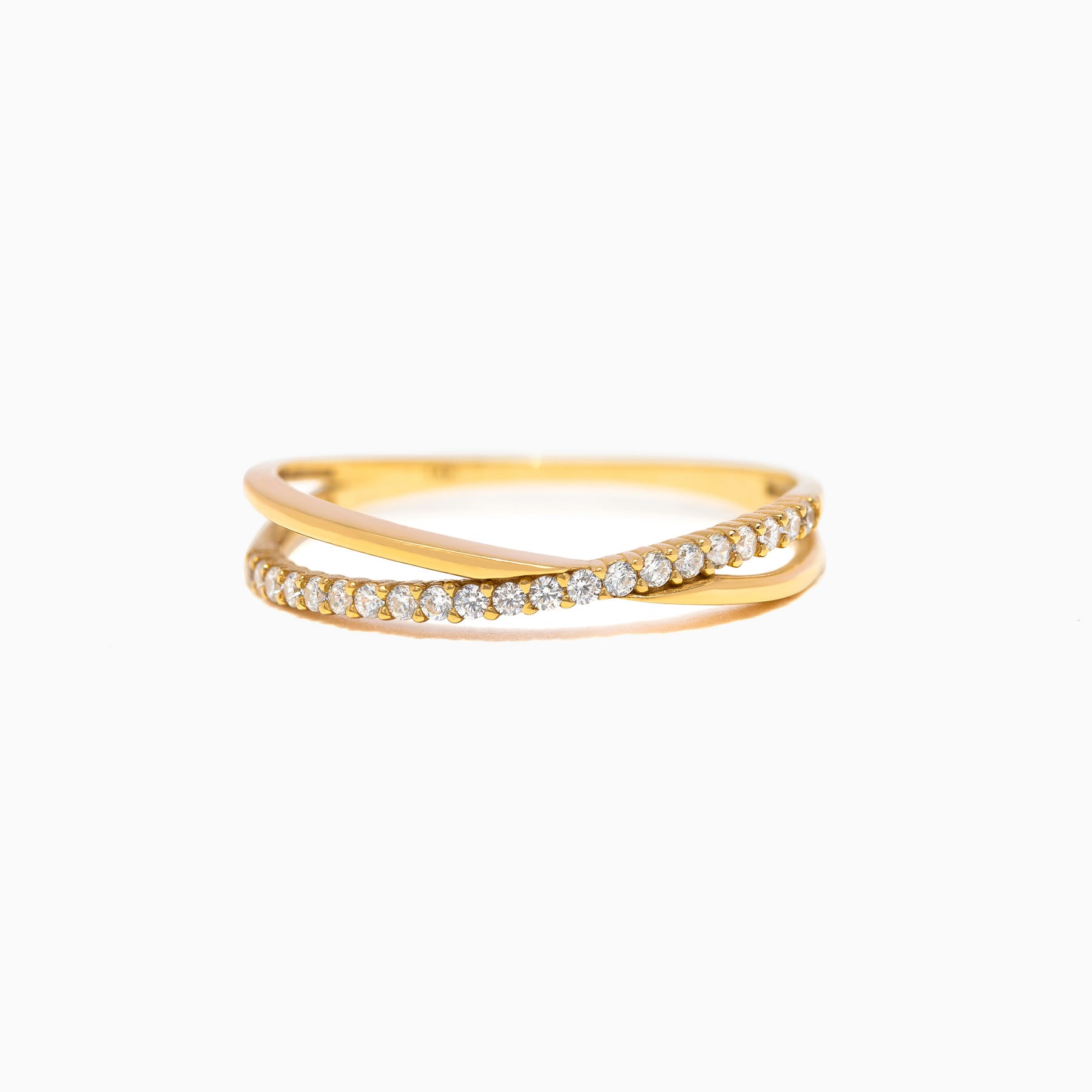 14k Solid Gold Etta Ring