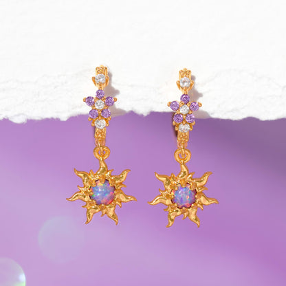 Disney Princess Tangled Corona's Crest Hoops