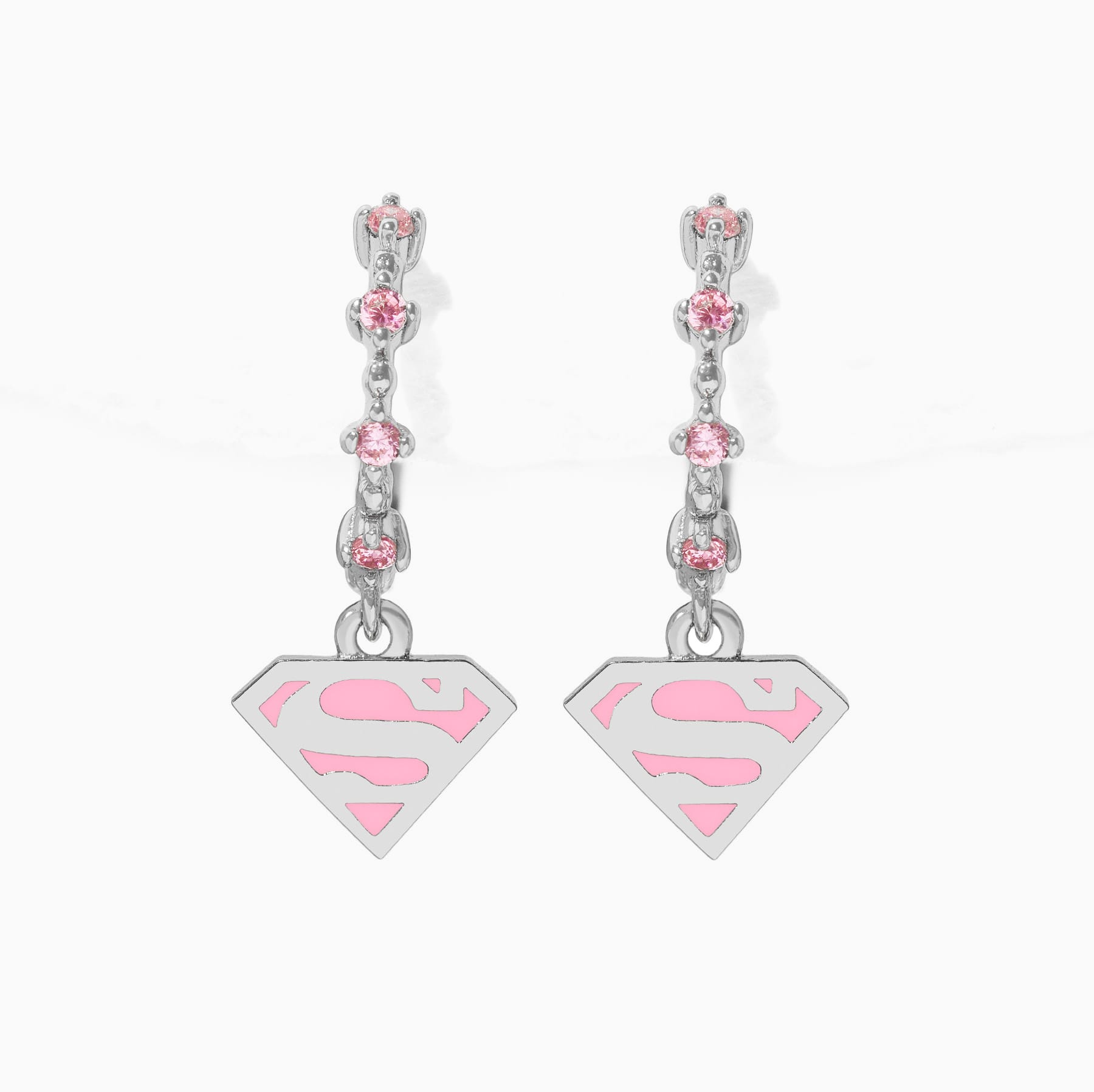 DC Supergirl Dangle Hoops