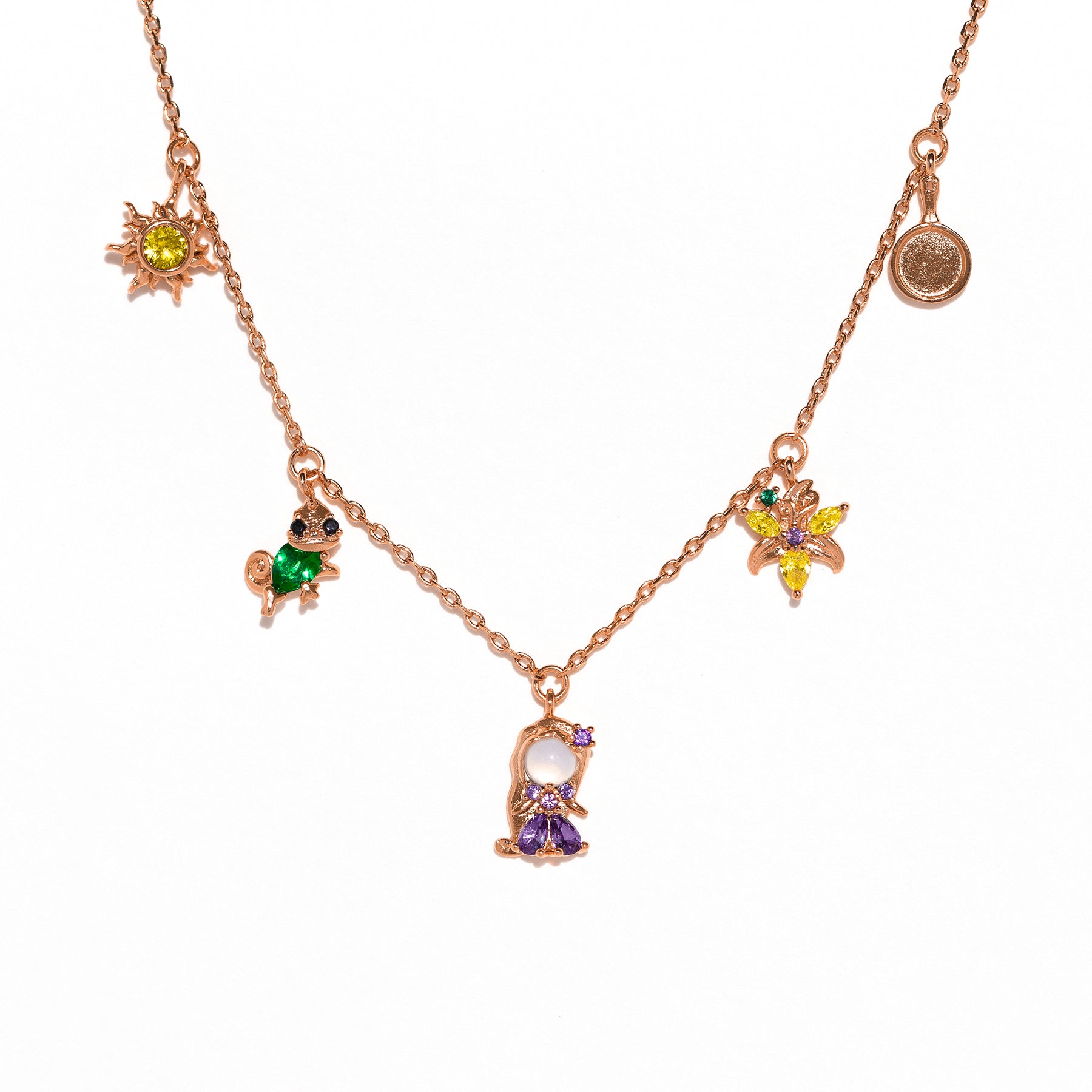 Disney Store Rapunzel Amethyst Necklace For Adults, Tangled | Disney Store
