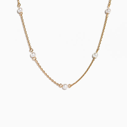 Delicate Pearl Necklace