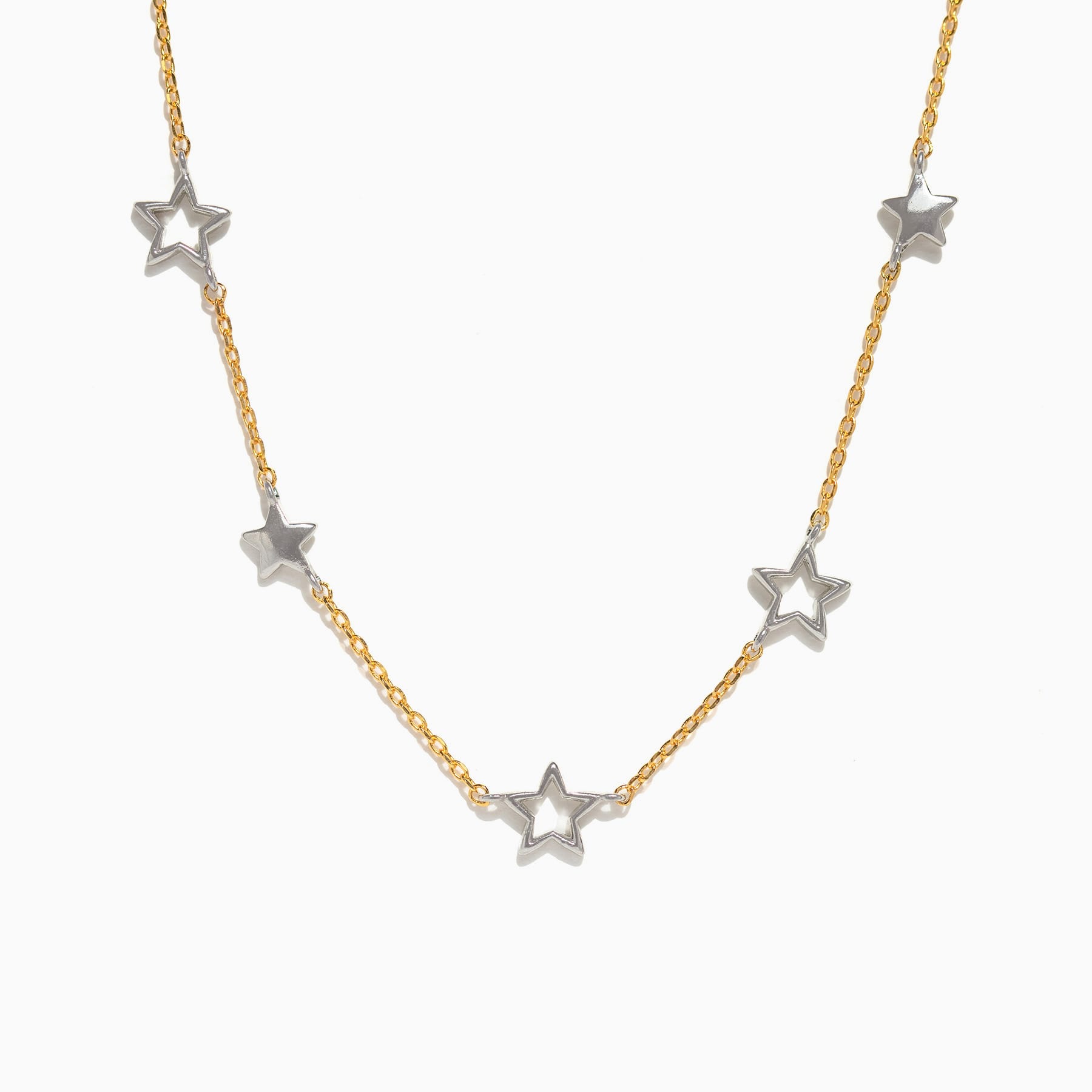 Twinkle Twinkle Two Tone Necklace