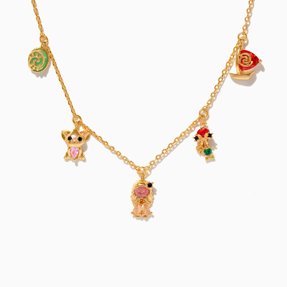 Disney Princess Moana Necklace - Gold
