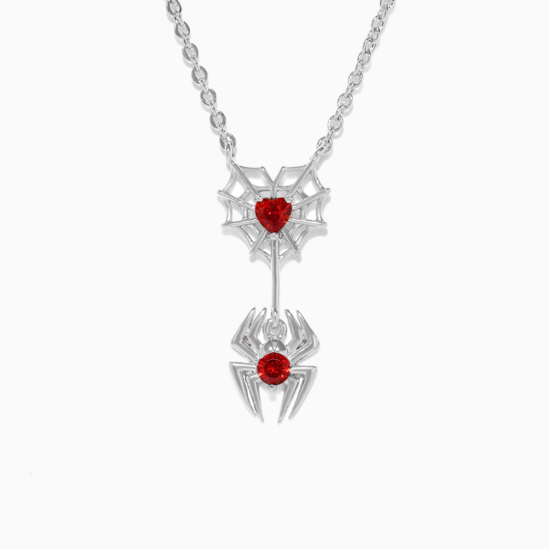 Marvel's Spider-Man Web of Love Necklace