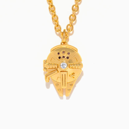 Star Wars™ Millennium Falcon™ Locket Necklace - Mens/Unisex