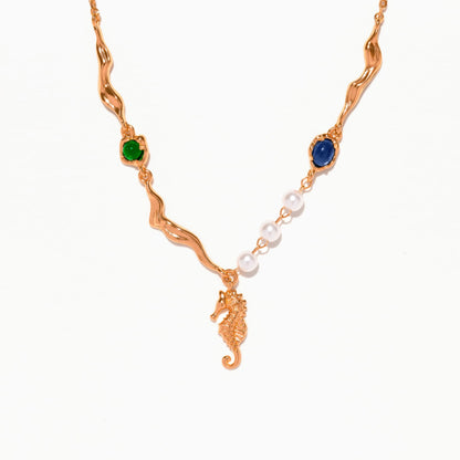 Seahorse Shore Necklace