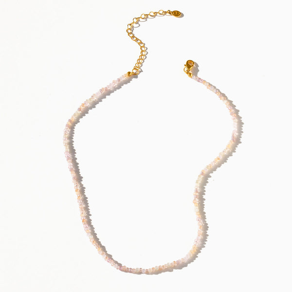 Pink Sands Beaded Necklace – Girls Crew