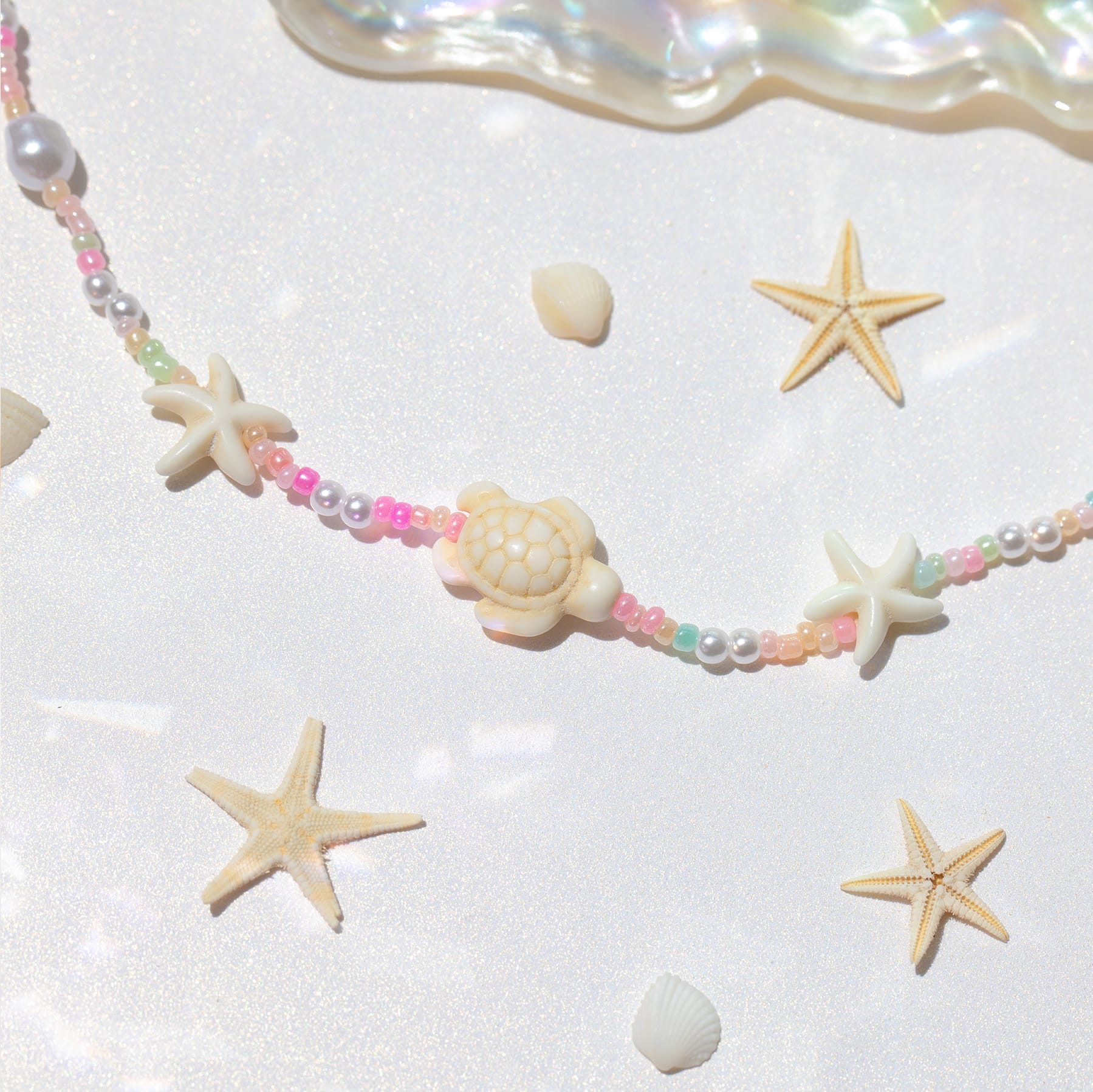 Turtle Bay Beaded Necklace