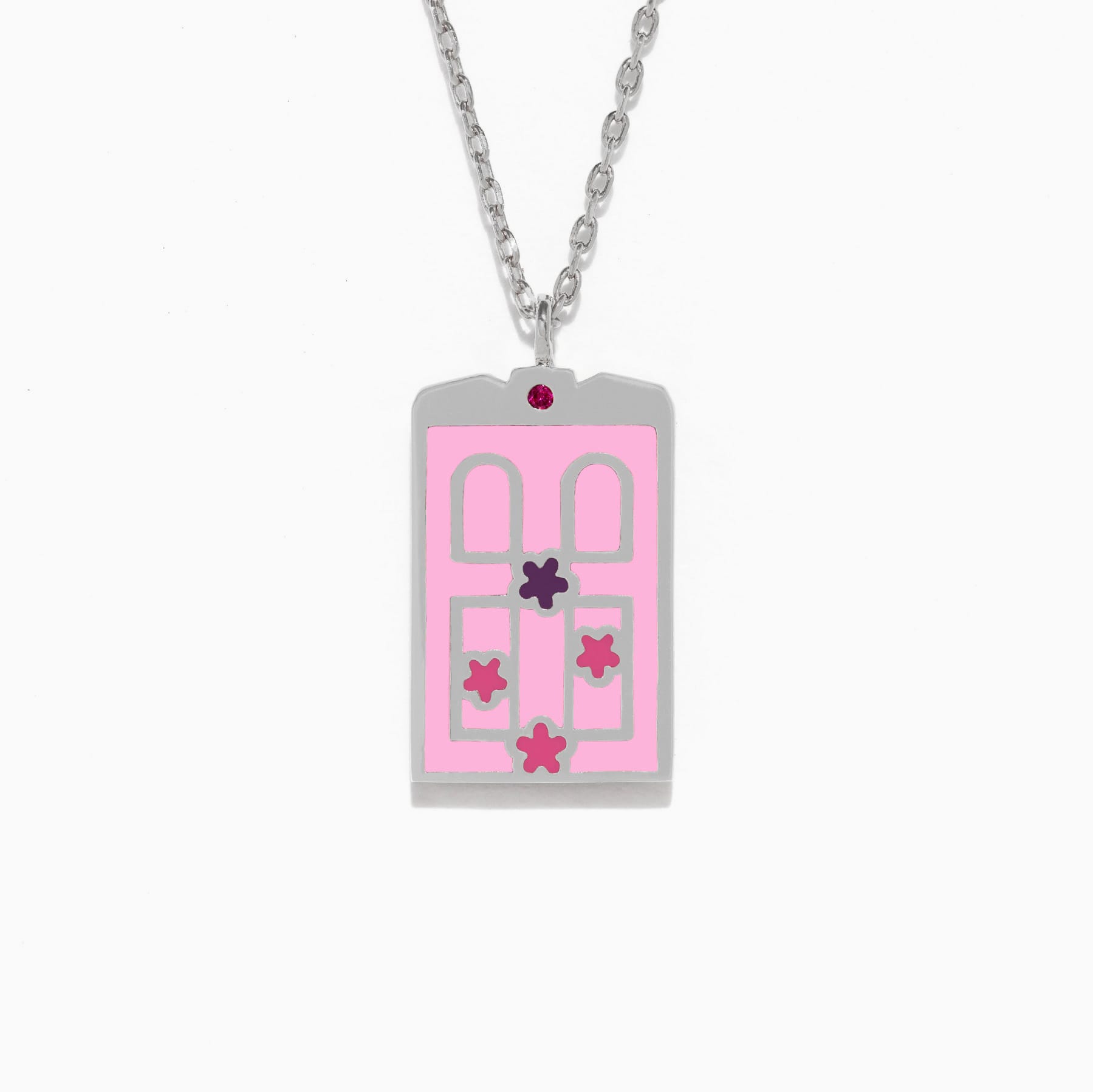Pixar Monsters, Inc. Boo's Door Necklace