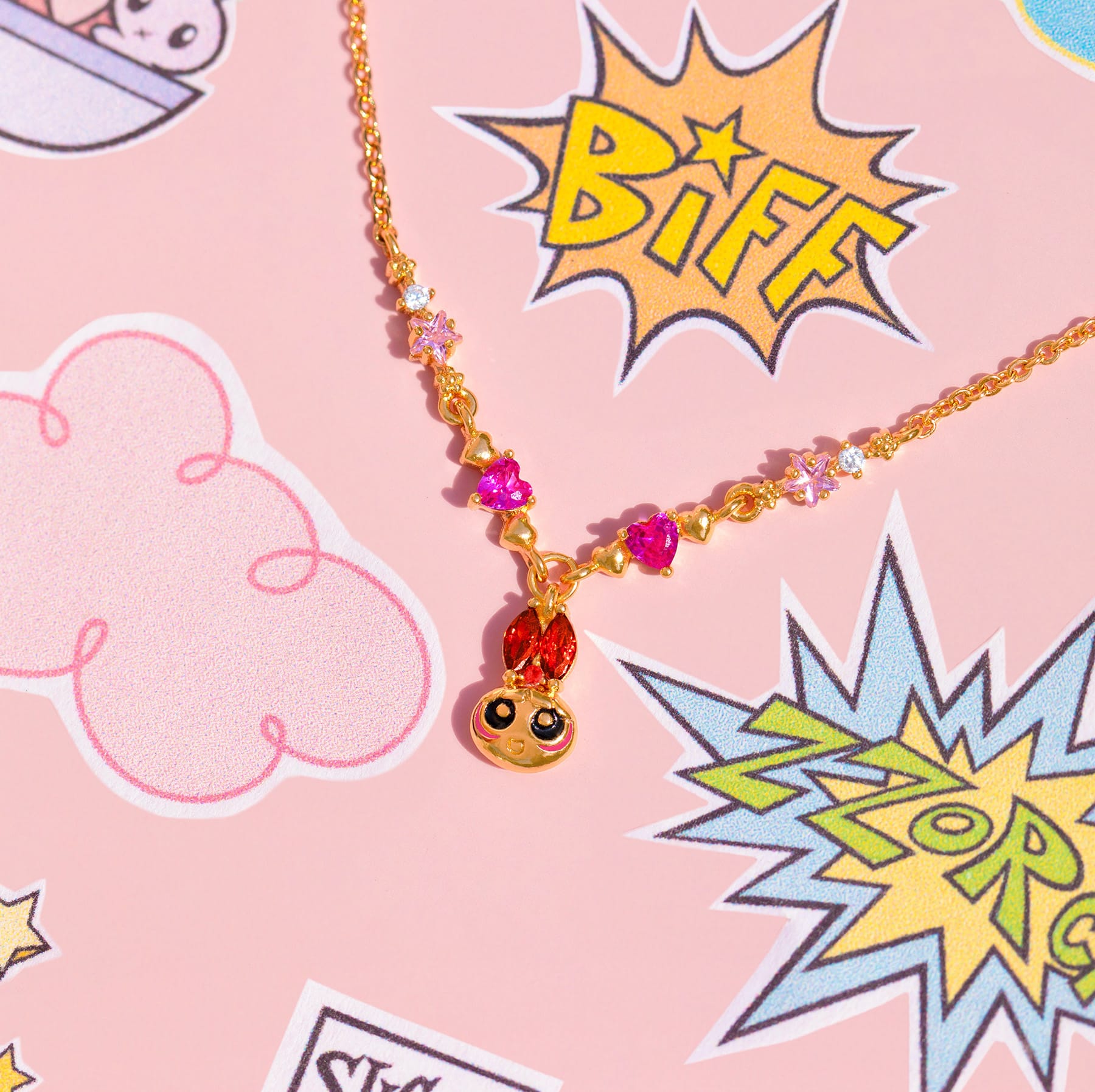 The Powerpuff Girls Blossom Necklace