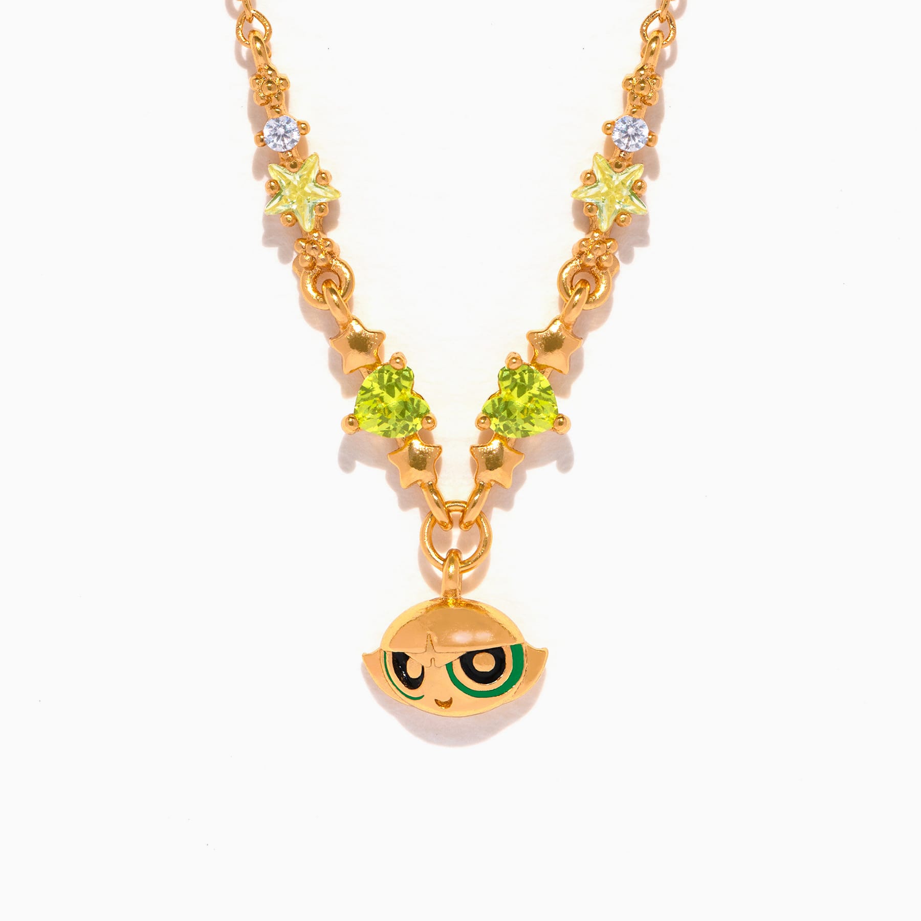 The Powerpuff Girls Buttercup Necklace