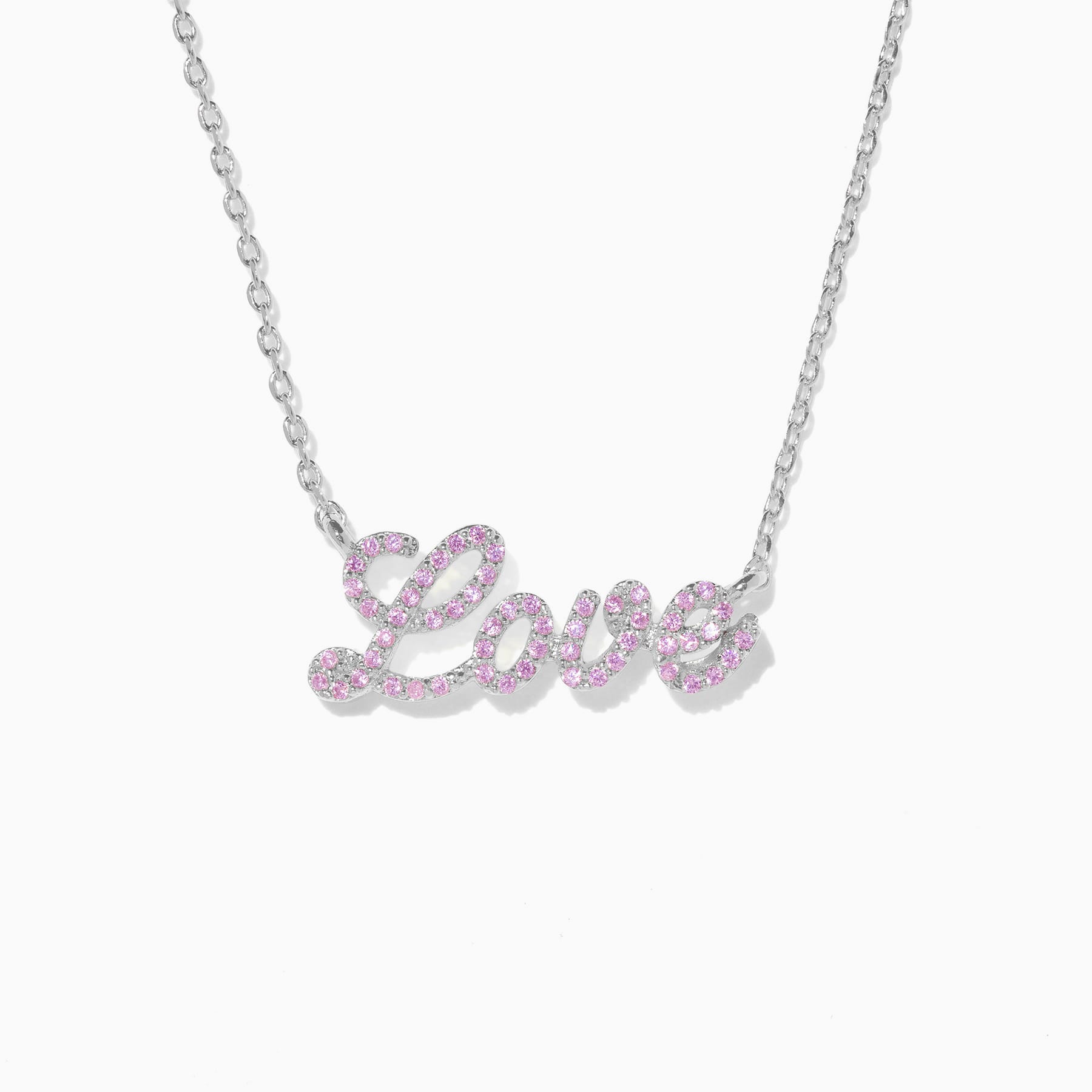 Love Script Necklace