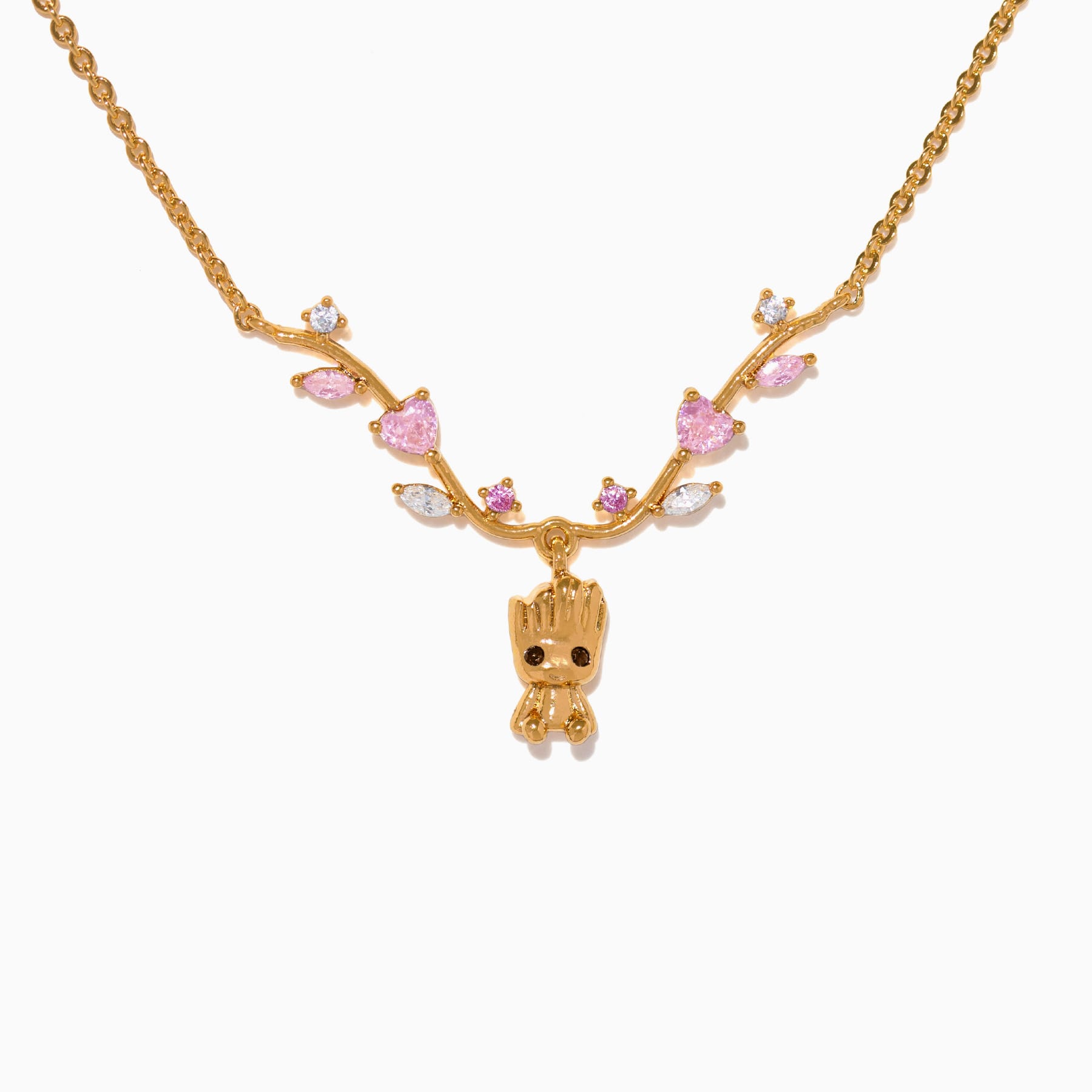 Marvel's Groot Heartline Necklace