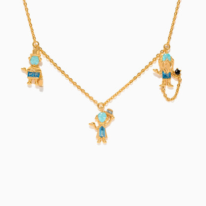 Disney Haunted Mansion Hitchhiking Ghosts Necklace