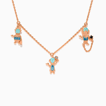 Disney Haunted Mansion Hitchhiking Ghosts Necklace