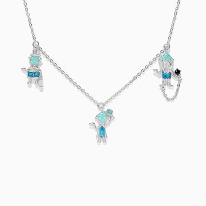 Disney Haunted Mansion Hitchhiking Ghosts Necklace