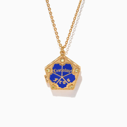 Harry Potter Chocolate Frog Locket Necklace