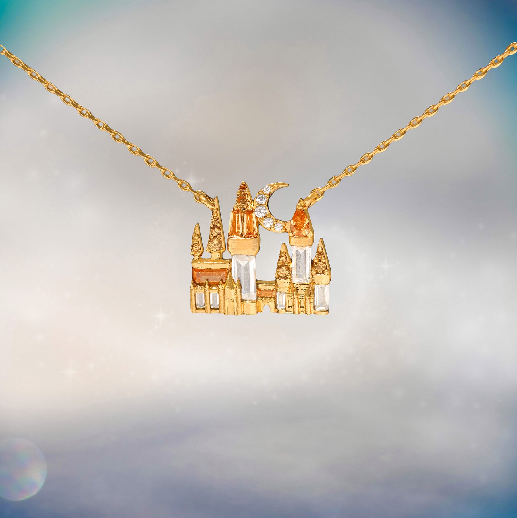 Harry Potter Hogwarts Castle Necklace