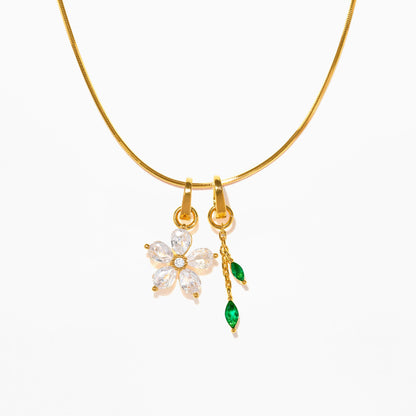 Little Gem Charm Necklace