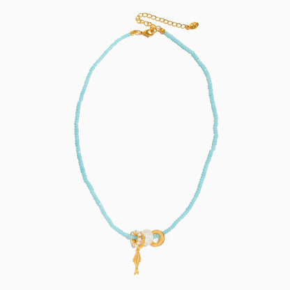 Fish Out of Water Beaded Necklace