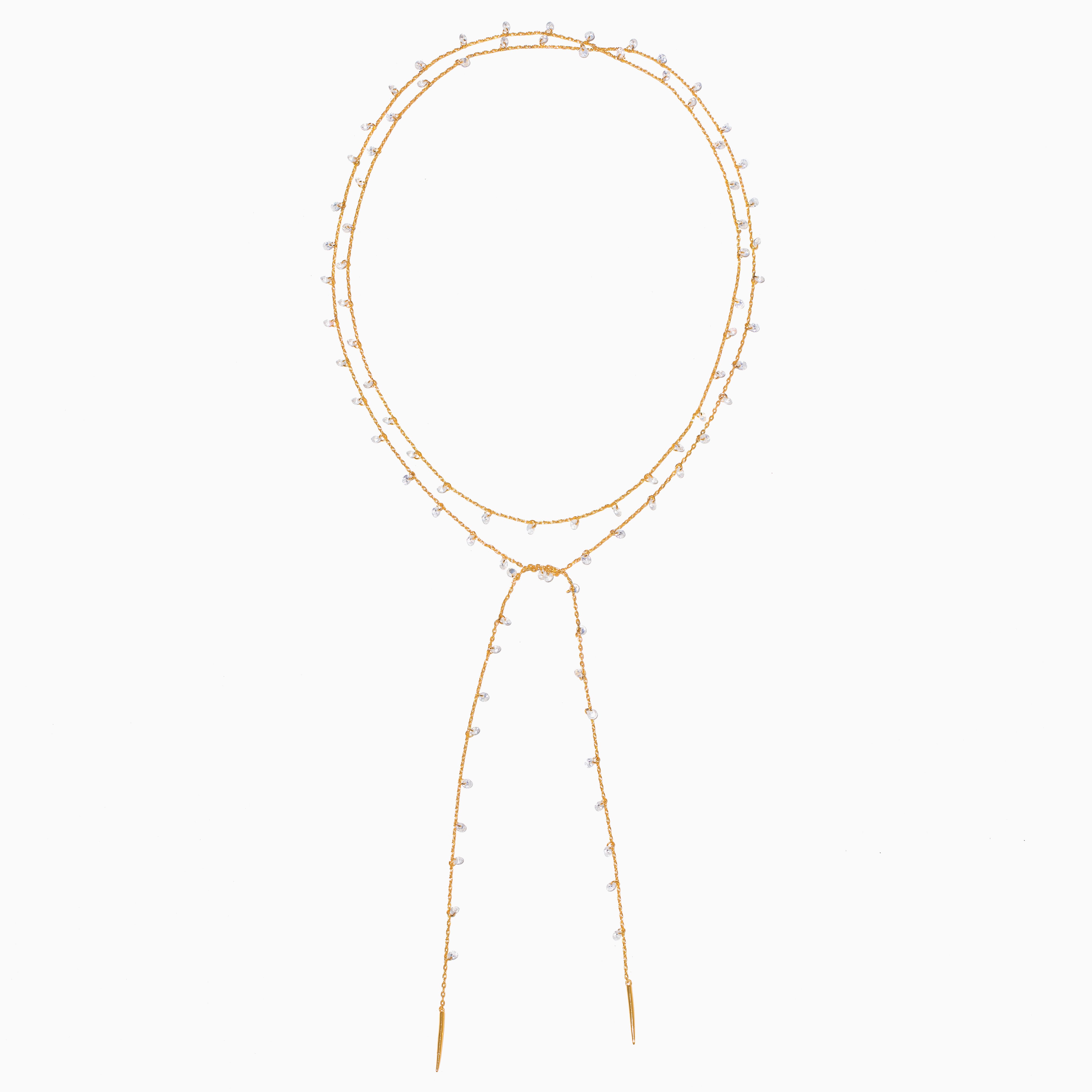 Dewdrop Wrap Necklace