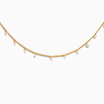Dewdrop Wrap Necklace