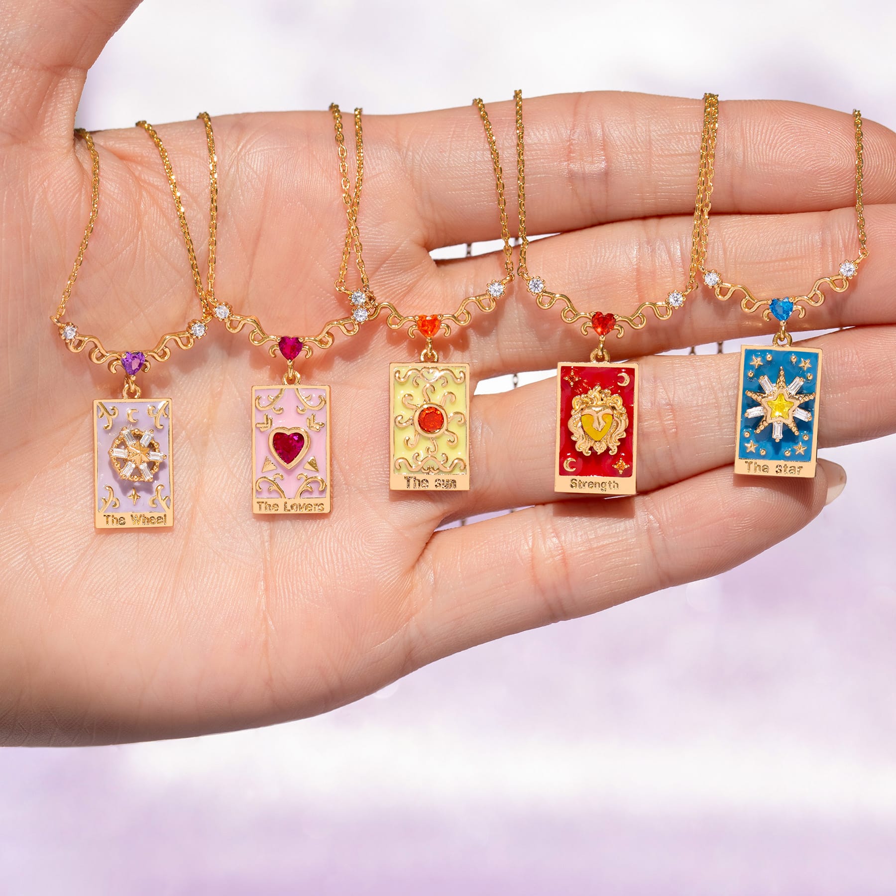 Tarot Card Necklace