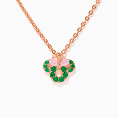 Disney Minnie’s Merry Wreath Necklace