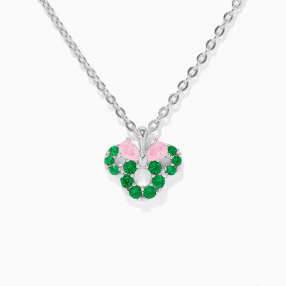 Disney Minnie’s Merry Wreath Necklace