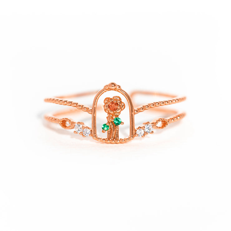 Disney Beauty & The Beast Enchanted Rose Ring – Girls Crew