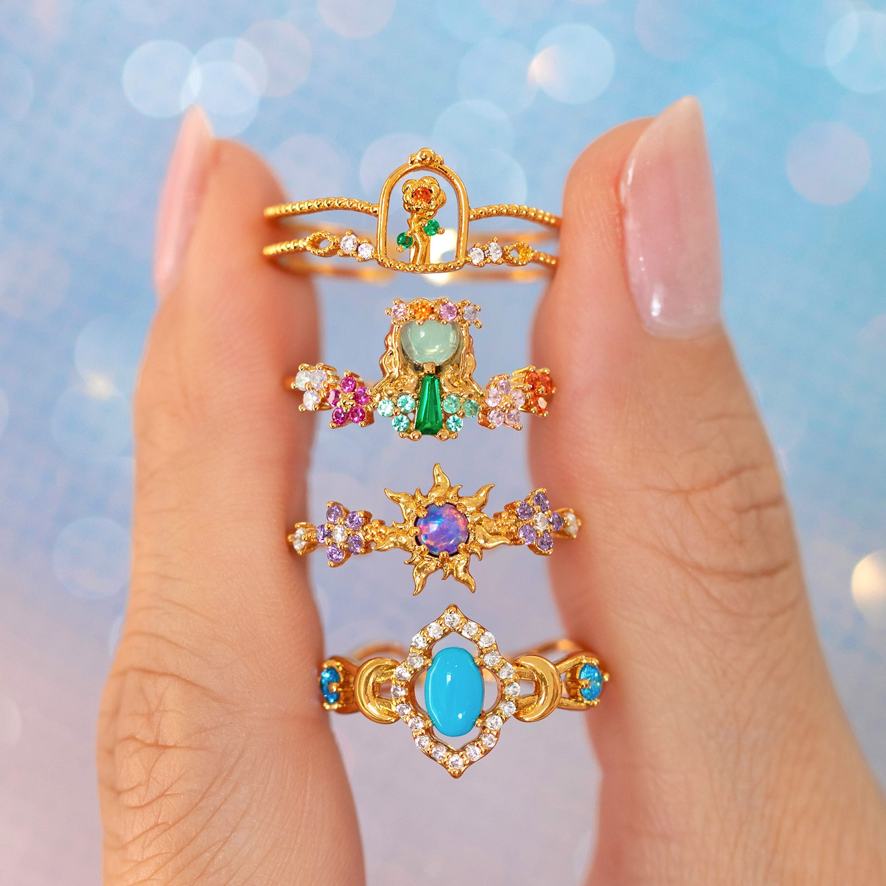 Disney Princess Moana Te Fiti Ring