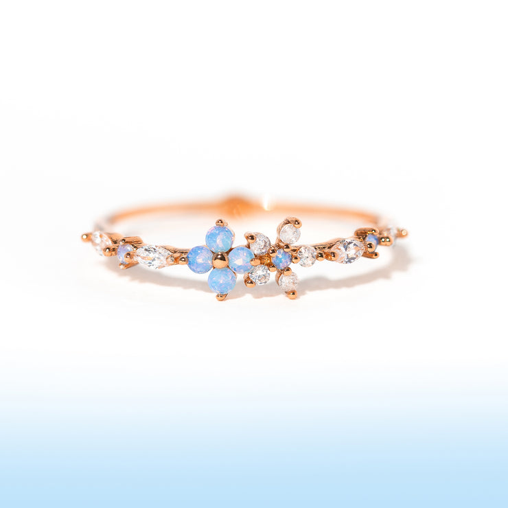 Blue Blossom Garden Ring