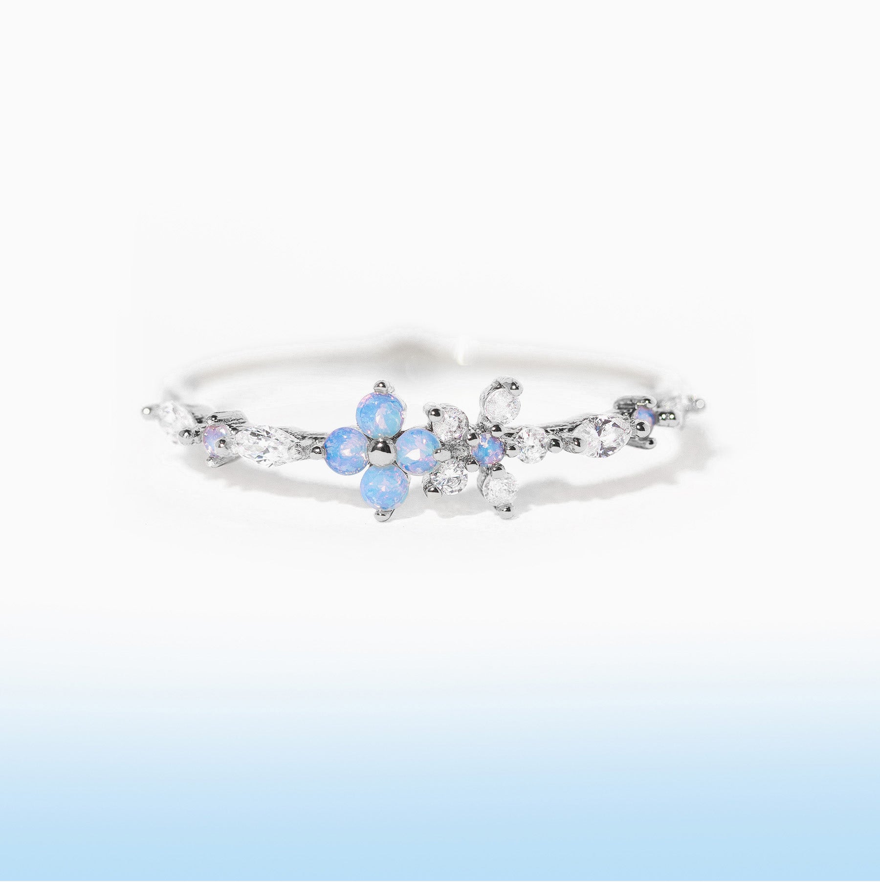 Blue Blossom Garden Ring